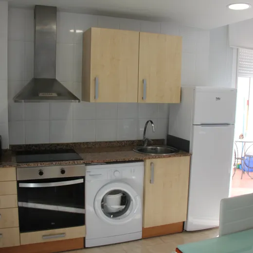Estudio de 1 dormitorio — Apartamentos ELMA1 en Castelldefels — piscina y jardín